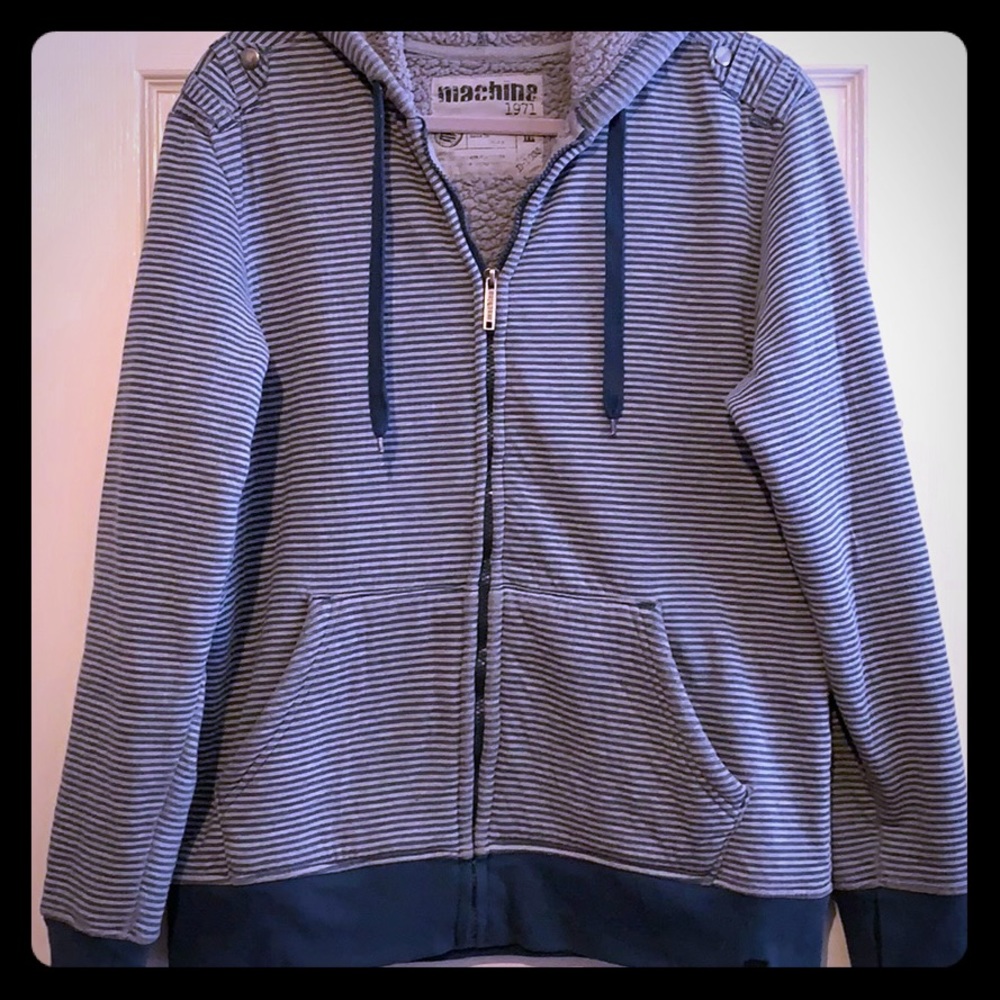 Hooded full zip hoodie